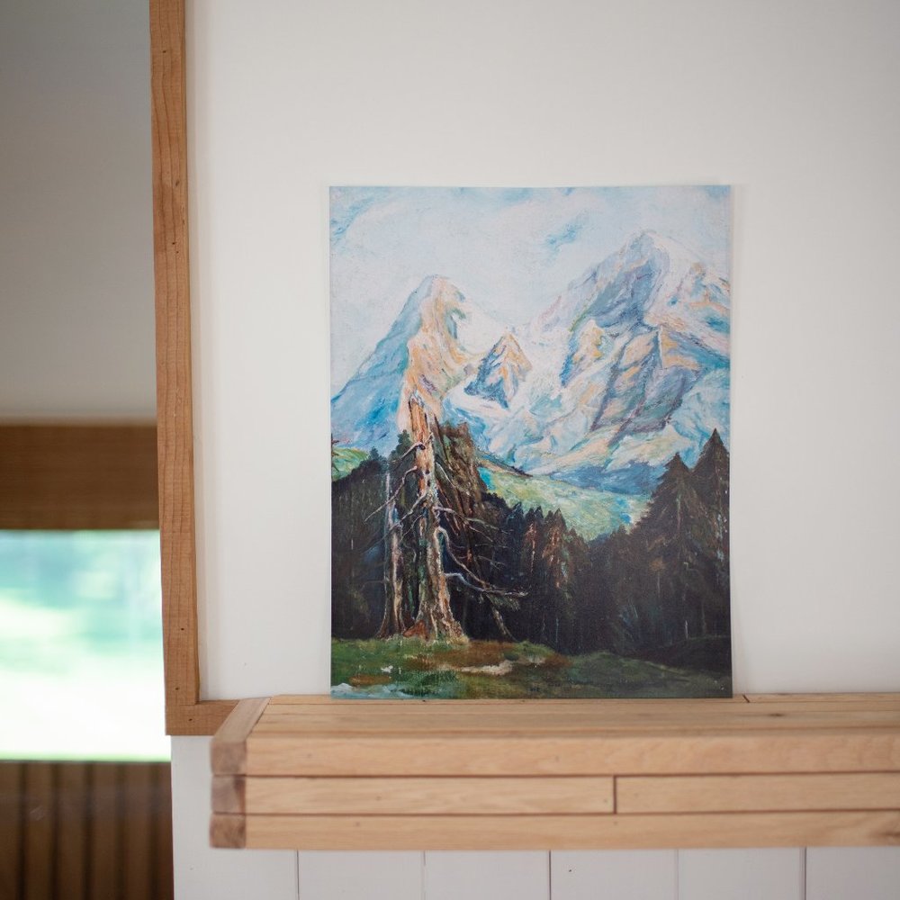 Mountain Art  - Print